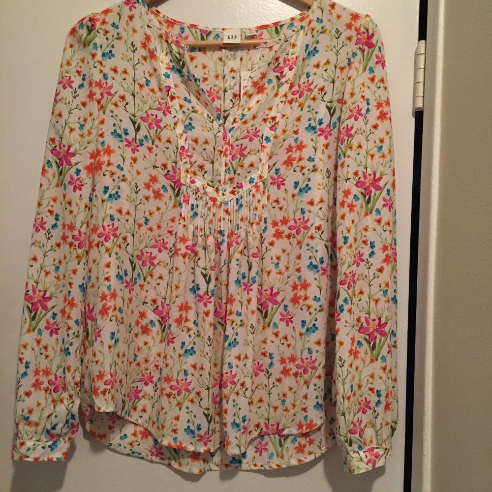 Gap Floral Print Top